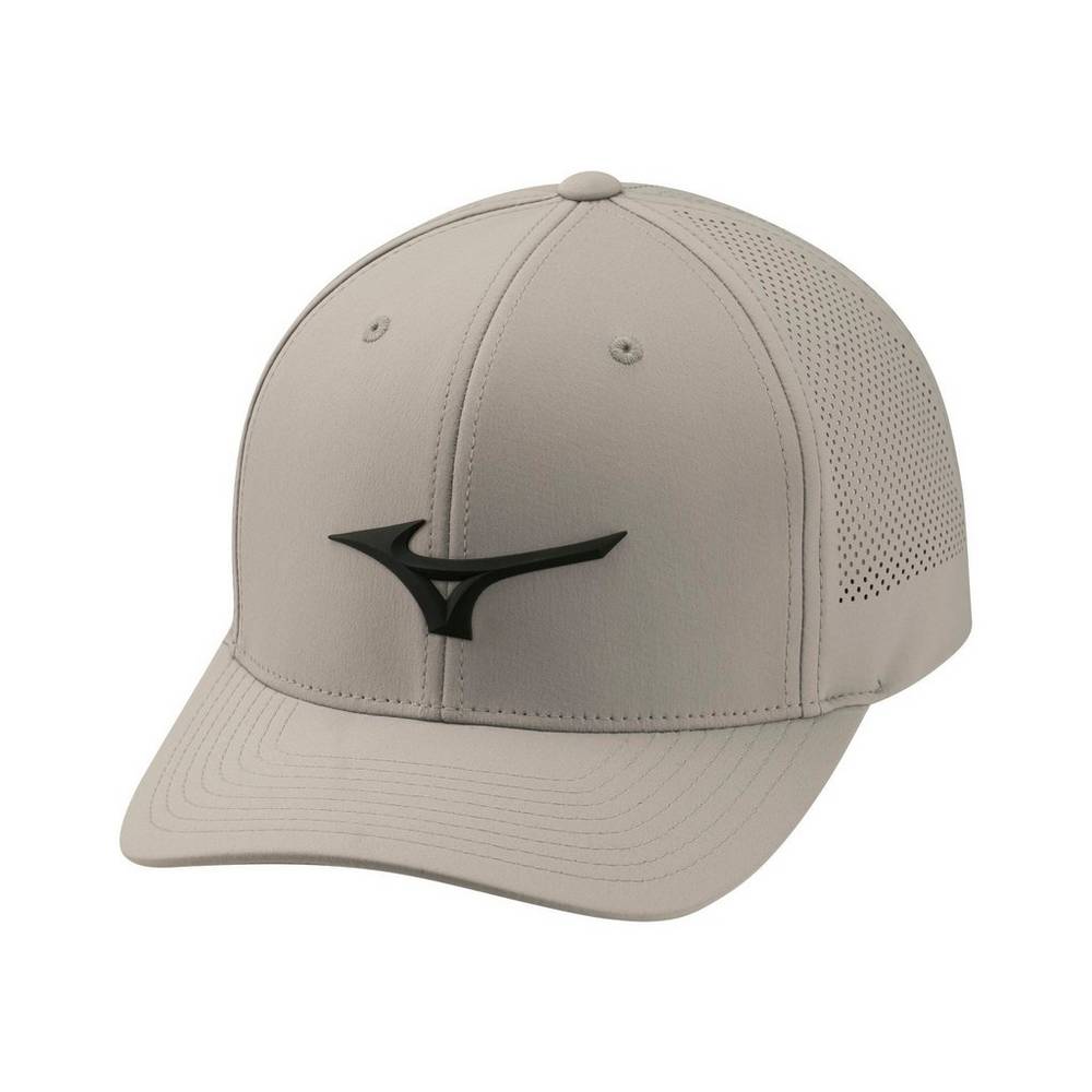 Panske Čiapky Mizuno Tour Vent Adjustable Siva Vypredaj PTWZ70349